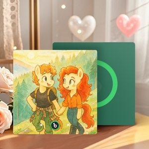 Little Pony Character Music Fridge Magnet Custom Anime Style Personalized Design Unique Customization Best Gift Choice