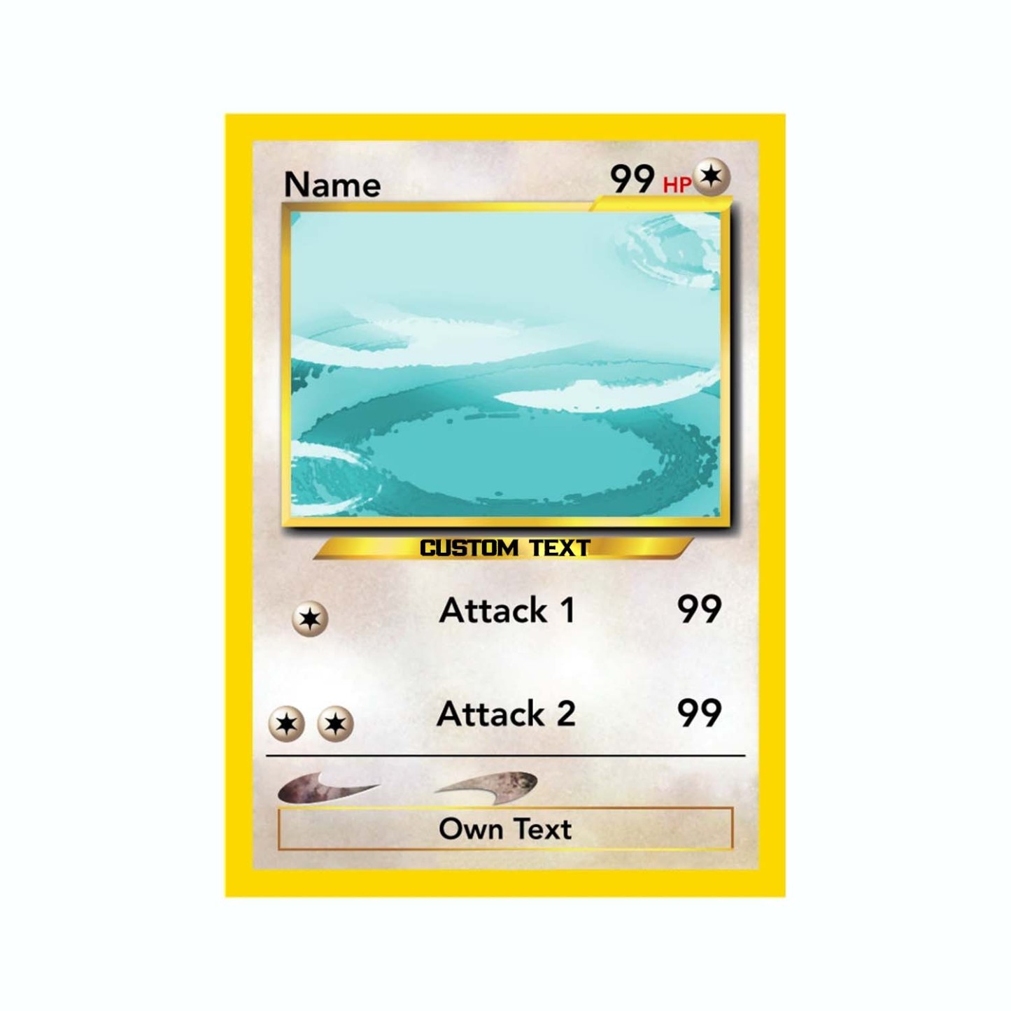 Custom Photo Poke Card Photo Art Card Personalized Text Poke Present for Pet Lovers