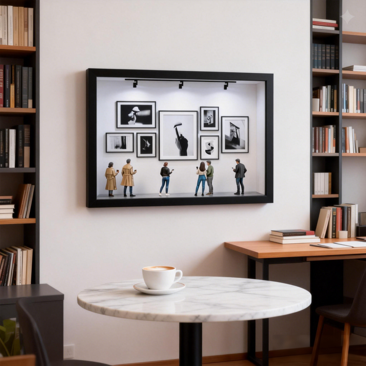 Custom Photo Mini Art Gallery Frame Personalized Museum of Us Frame Un