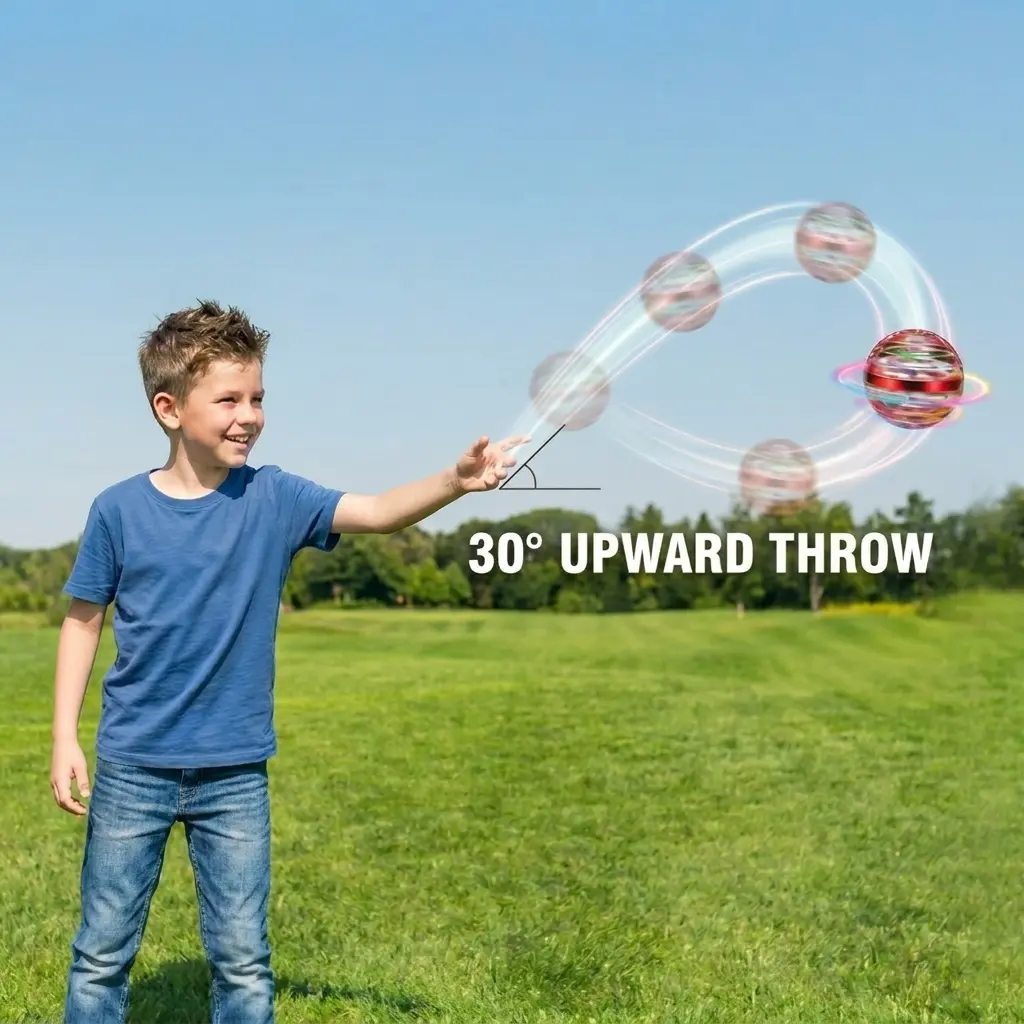 Flying Orb Ball Toy Galaxy Cosmic Fly Ball Magic Hand Controlled Mini Galactic Hover Ball Cosmic Globe Cool Outdoor Toy - aiprintlab