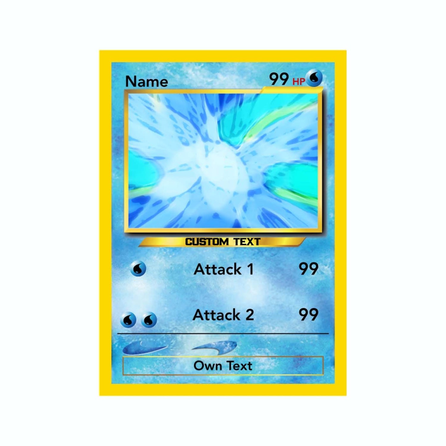 Custom Photo Poke Card Photo Art Card Personalized Text Poke Present for Pet Lovers