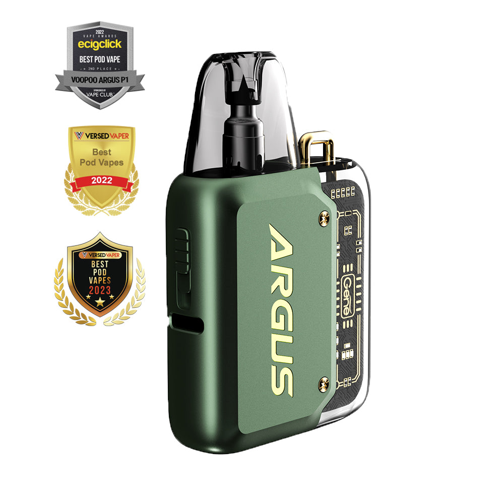 Voopoo Argus P1s Pod System Kit – 800mAh, 25W, 2 Ml Pods, Farbe Rot