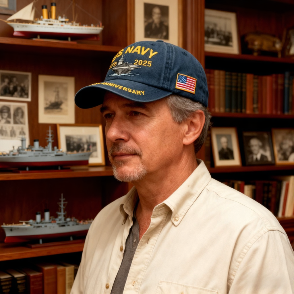🎉Last Day Only $19.99 🇺🇸 250th Anniversary U.S. Navy Cap ⚓Free Symbolizes Honor Gift