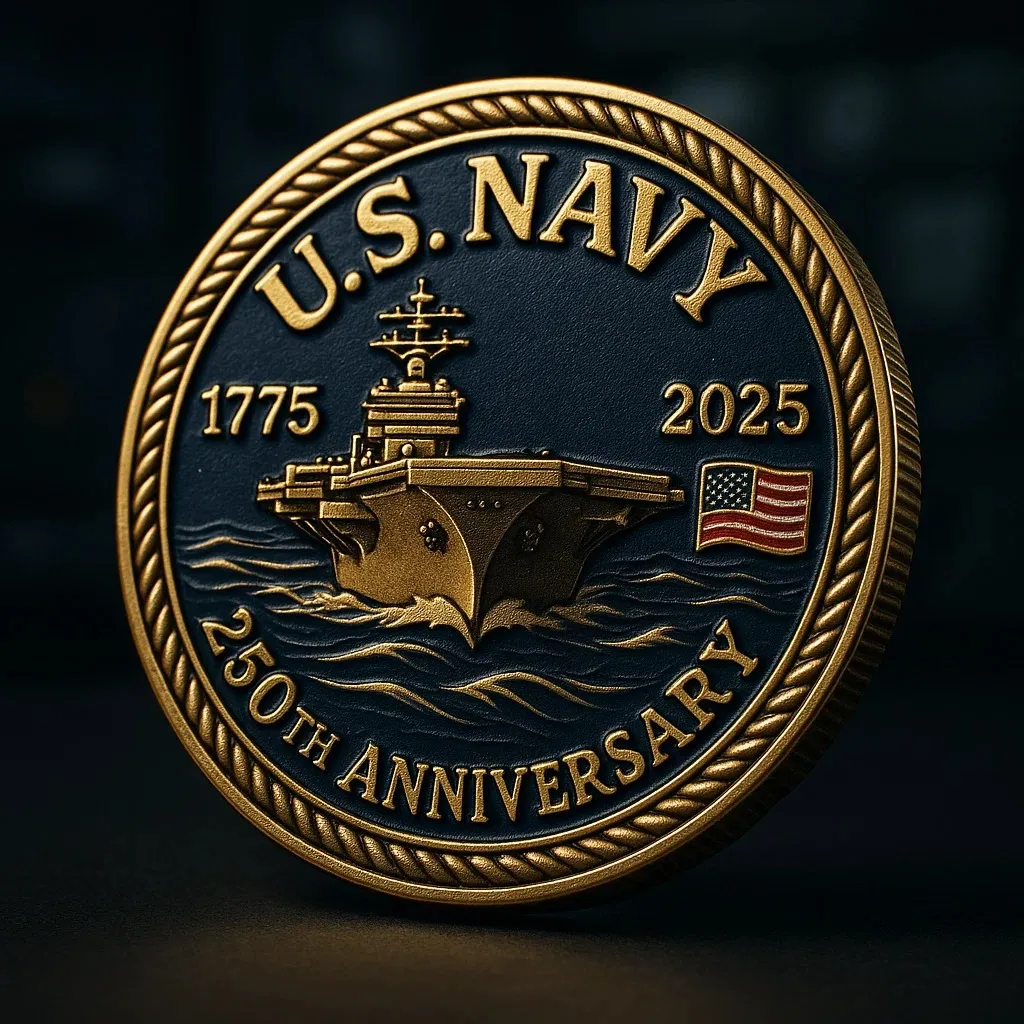 🎉Last Day Only $19.99 🇺🇸 250th Anniversary U.S. Navy Hat Set⚓Free Symbolizes Honor Gift