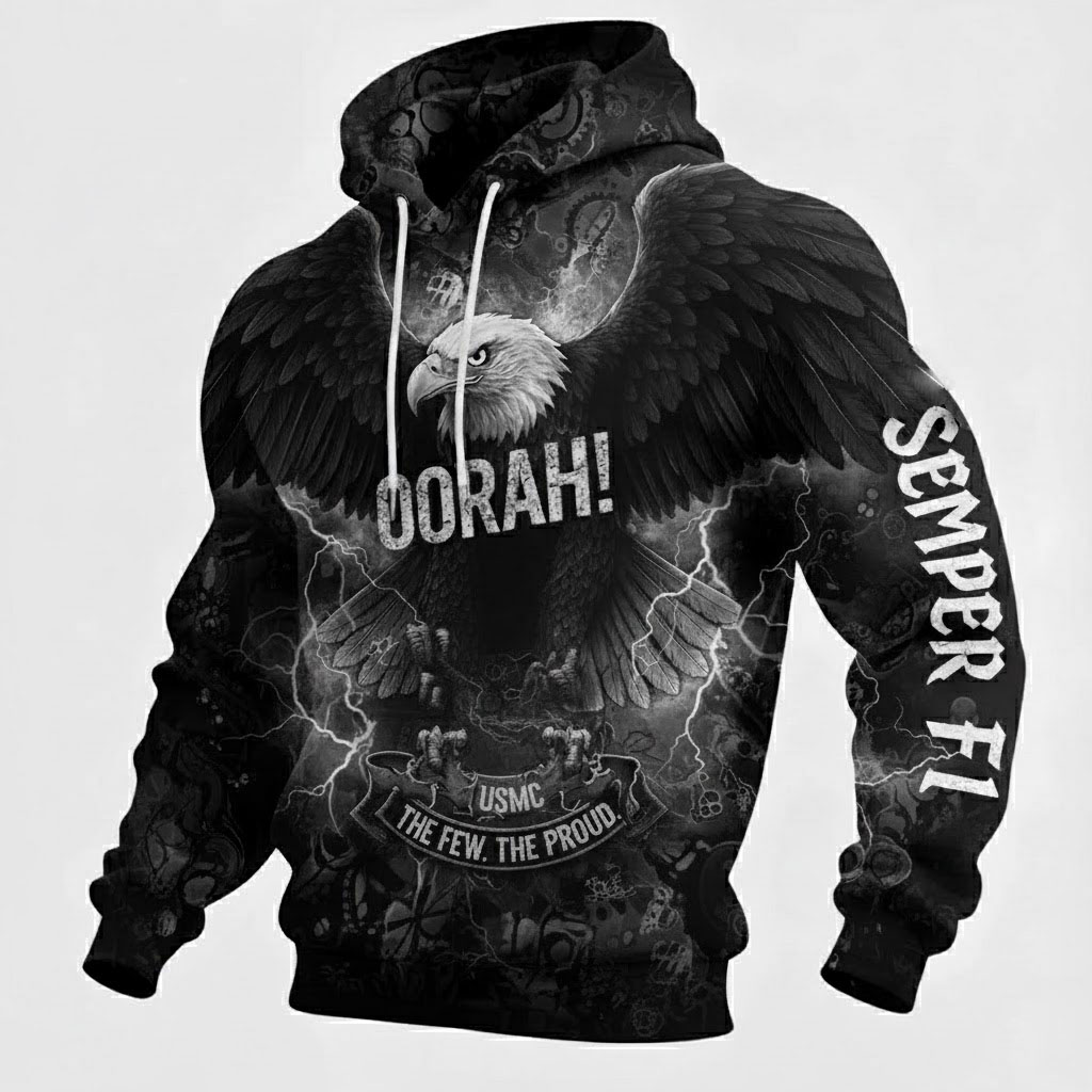 USMC The Few The Proud Hoodie