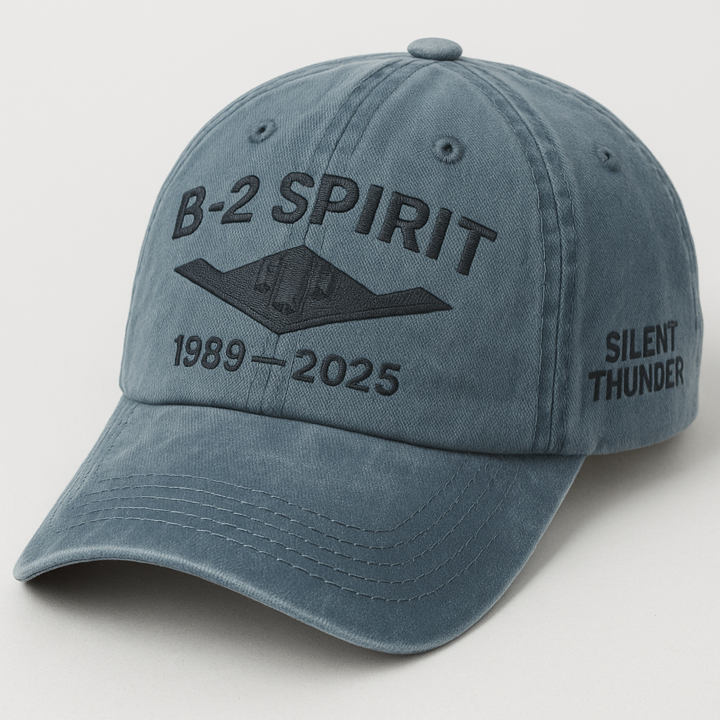 B-2 Spirit Bomber Commemorative Cap – Blue Gray