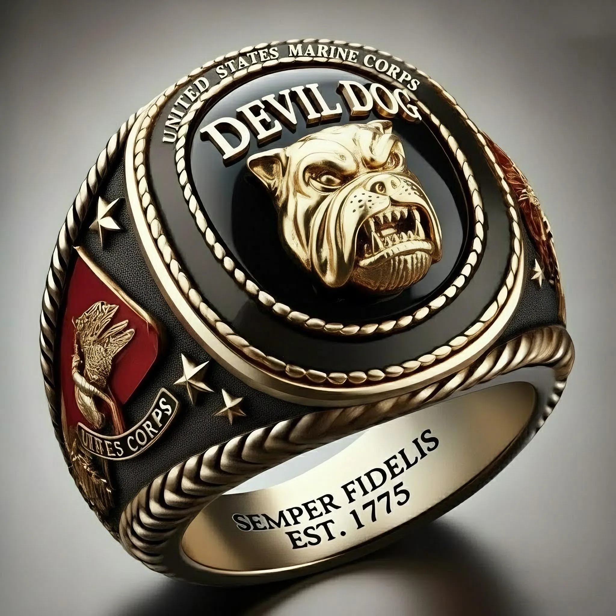 ⚡ Black Friday 24H Flash Sale-250th Anniversary Military Commemorative Ring