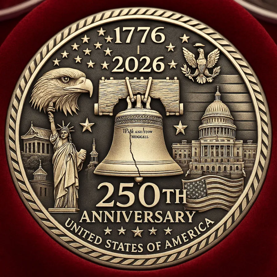 Celebrate the Legacy - Commemorative 250th Anniversary U.S. Coins