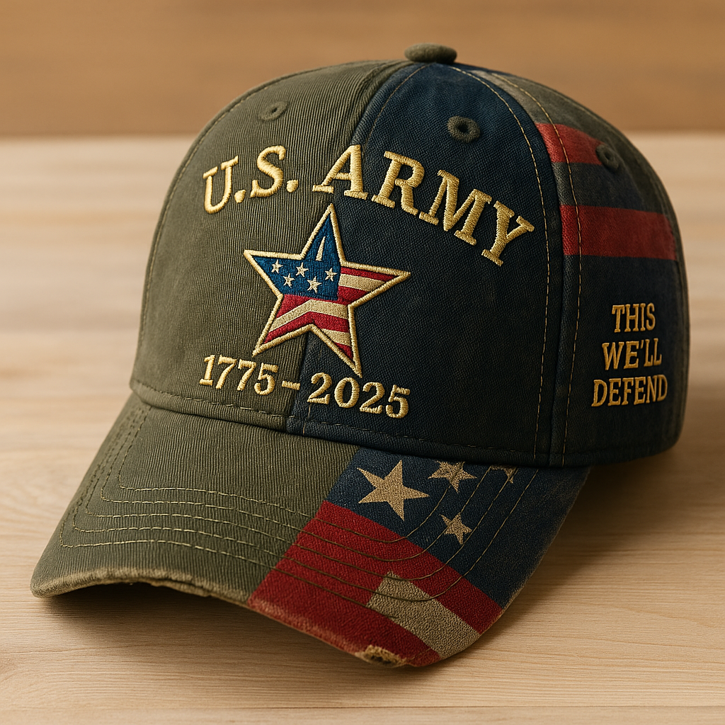 U.S. Army Patchwork Star Emblem Cap