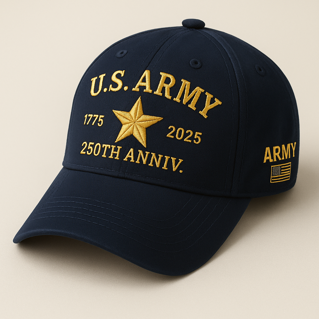 Starlit Legacy – U.S. Army 250th Anniversary Cap