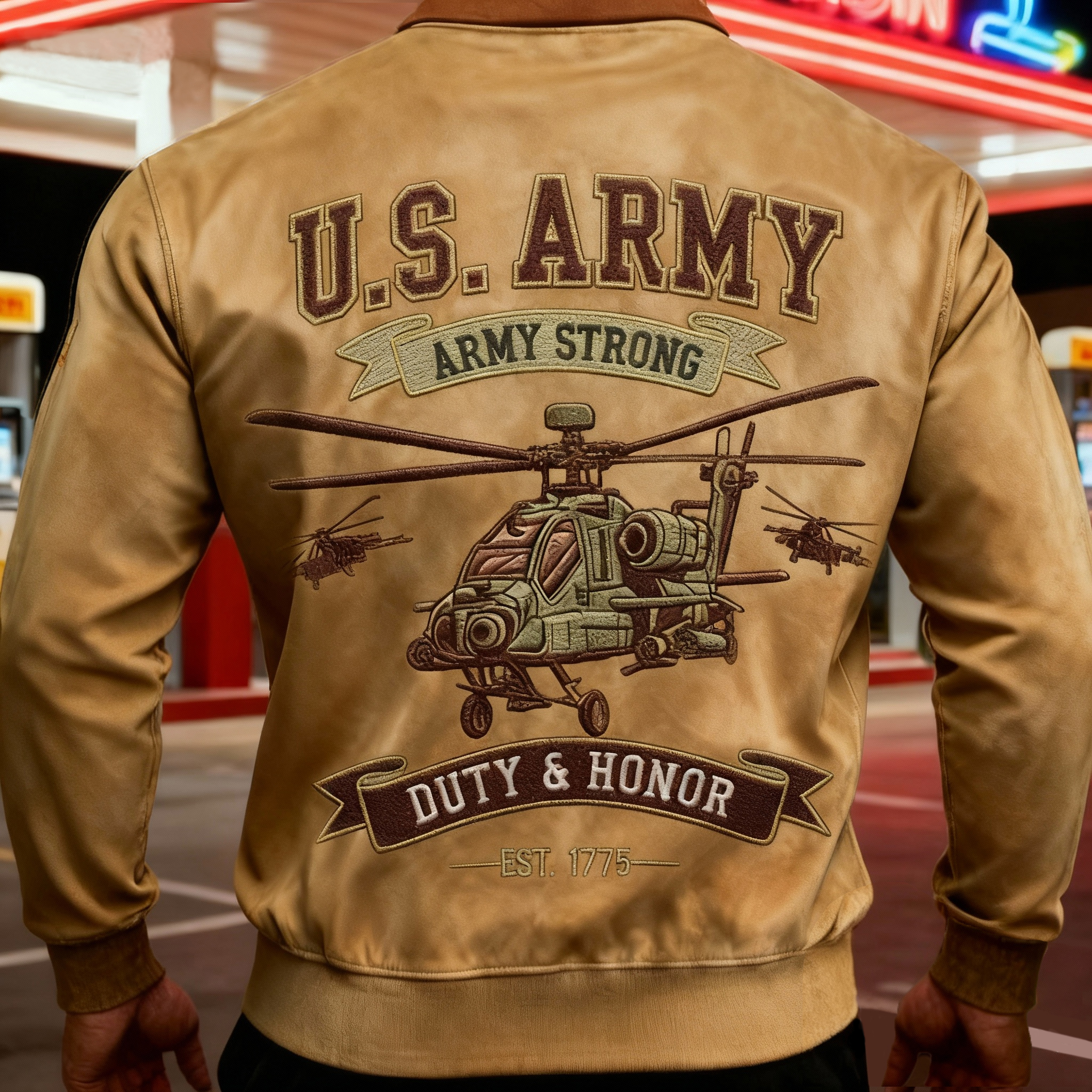 Above the Call: U.S. Army Helicopter Strong Jacket