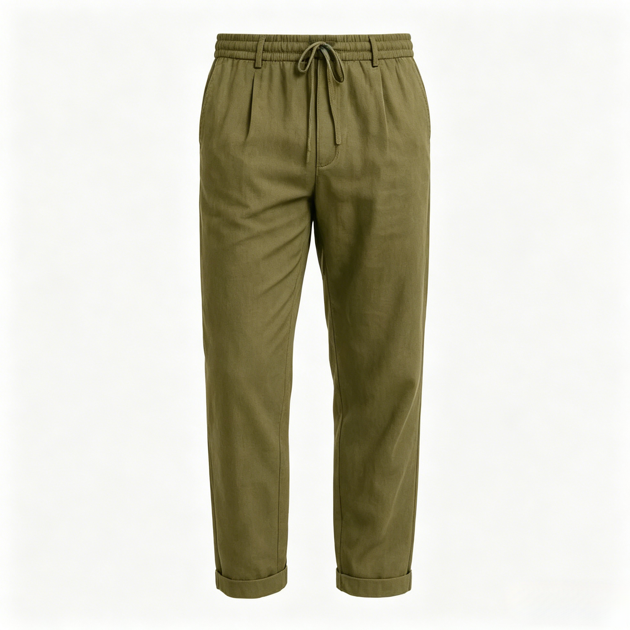 Relaxed Tapered Pants Casual Vacation Versatile Trousers