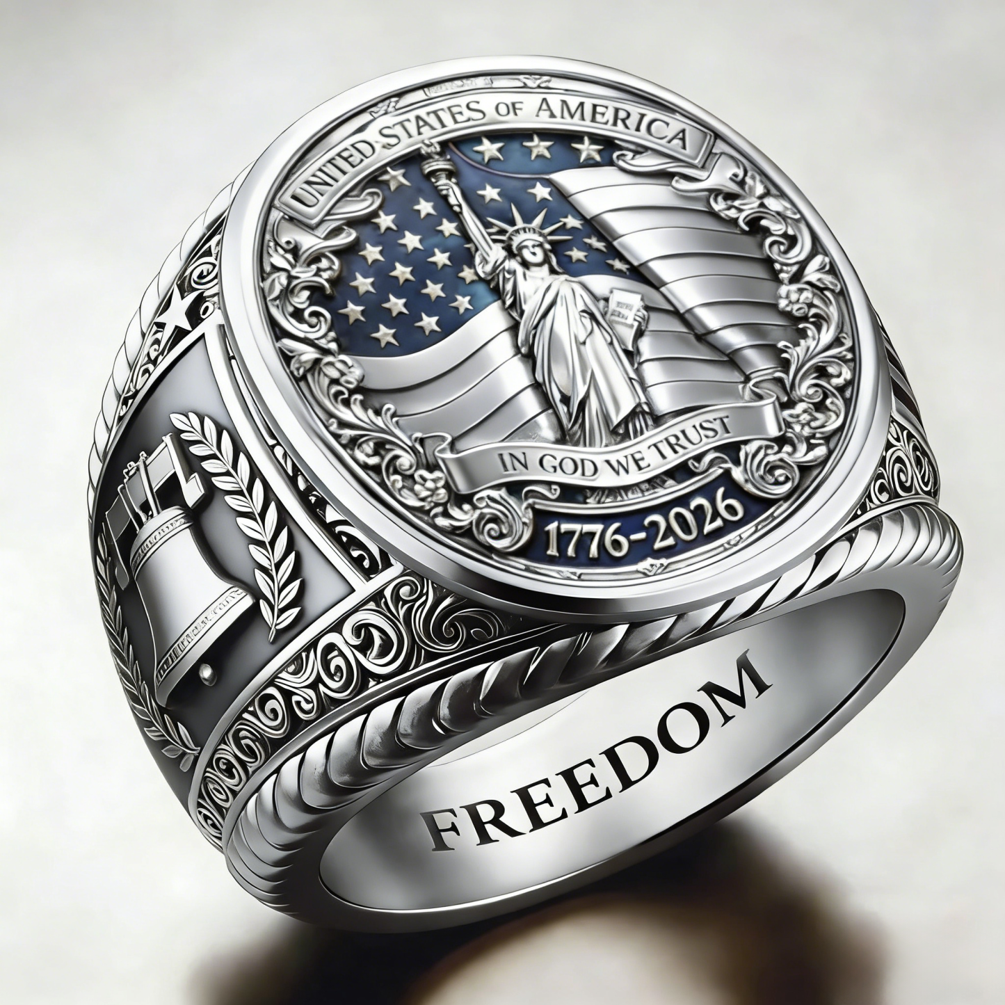 1776-2026 America Jubilee Ring