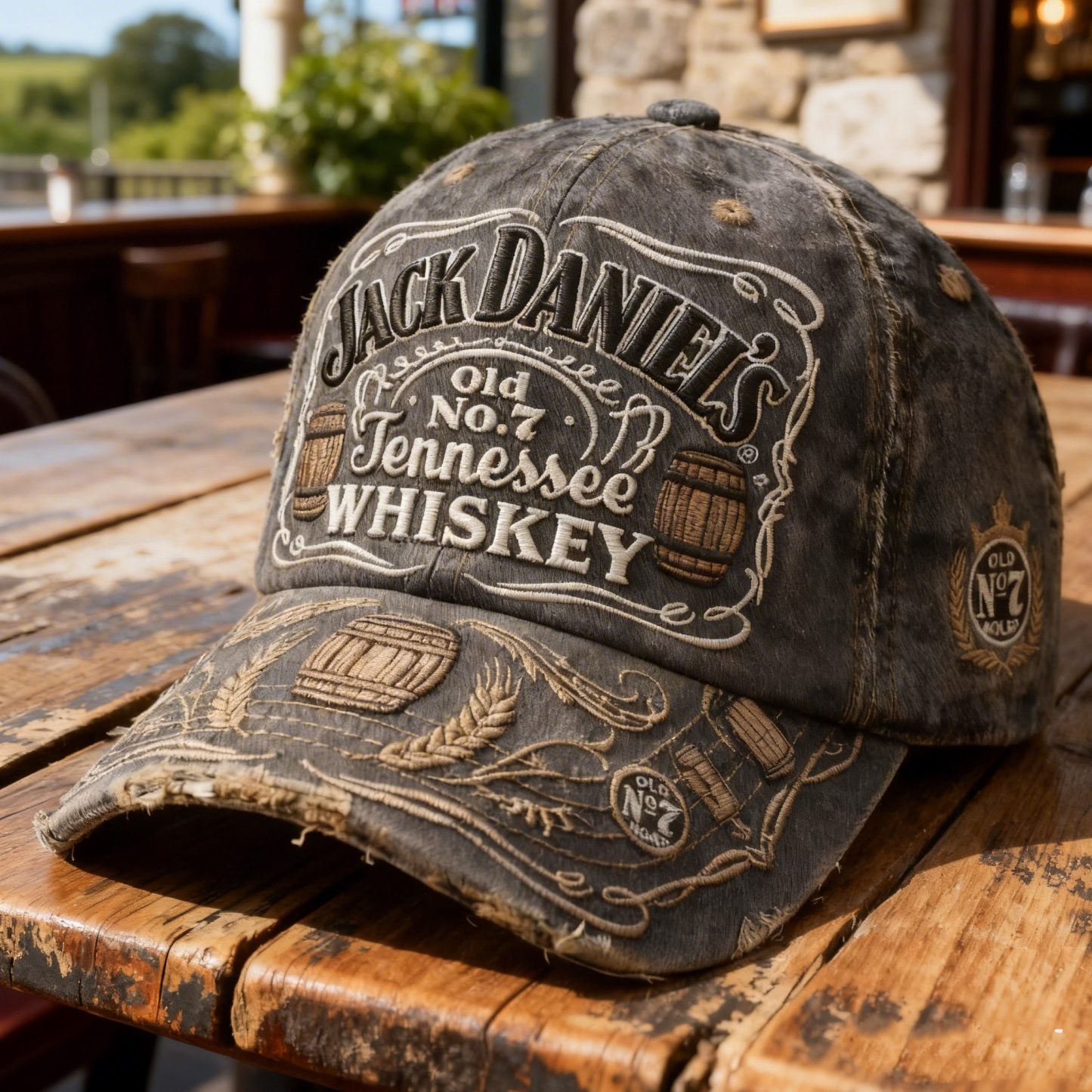 Vintage Distressed Outdoor Baseball Cap