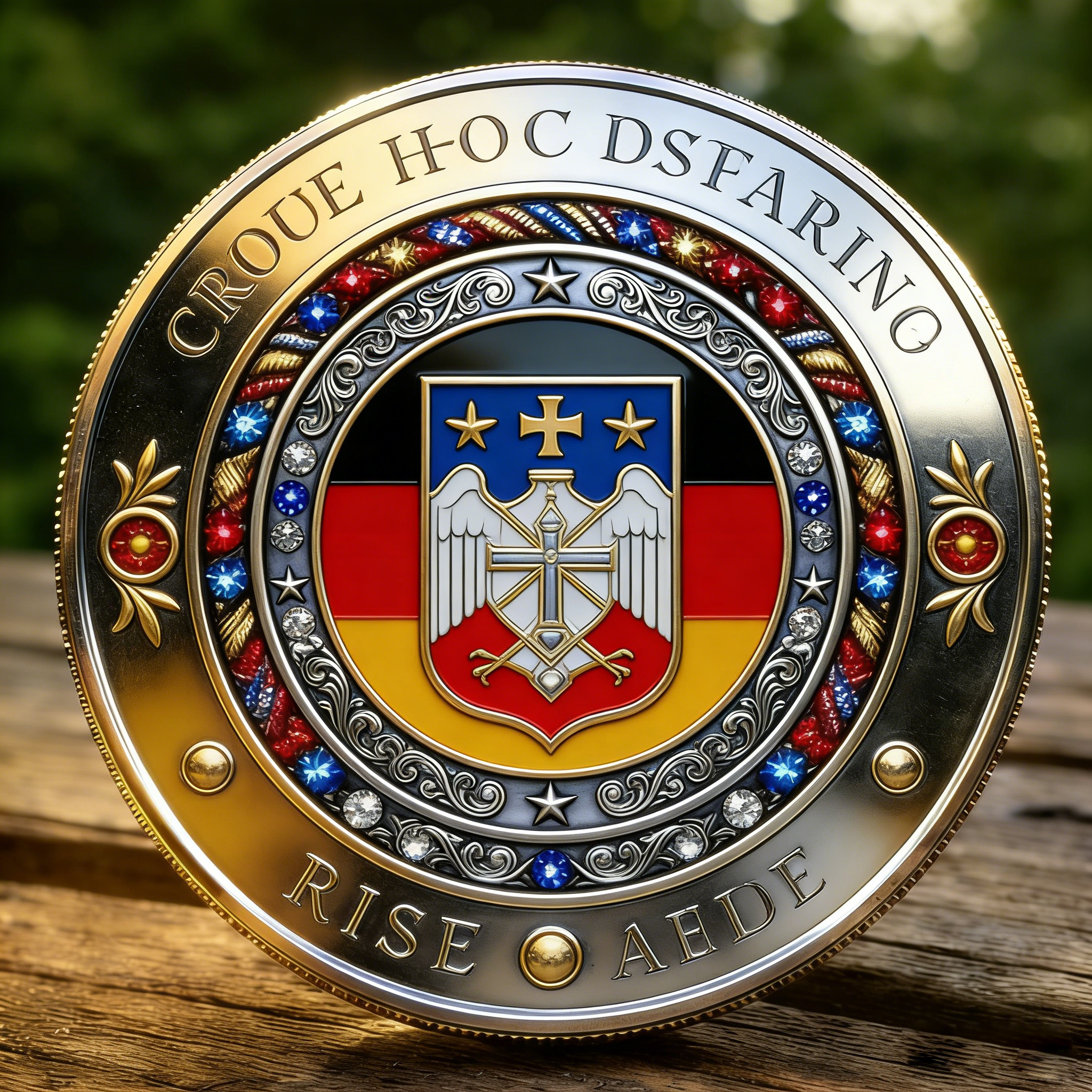 🔥 Easter Commemorative Coin – Rebirth, Strength & Fortune
