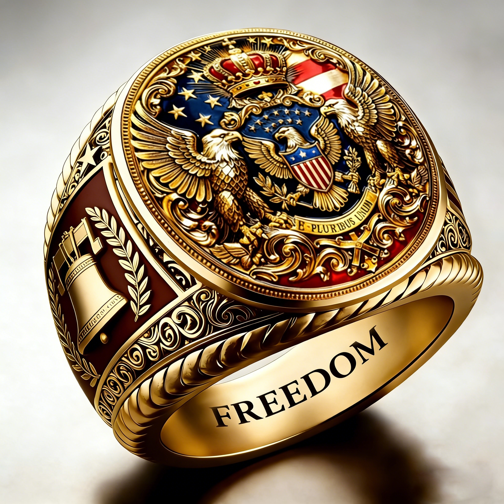 1776-2026 America Jubilee Ring