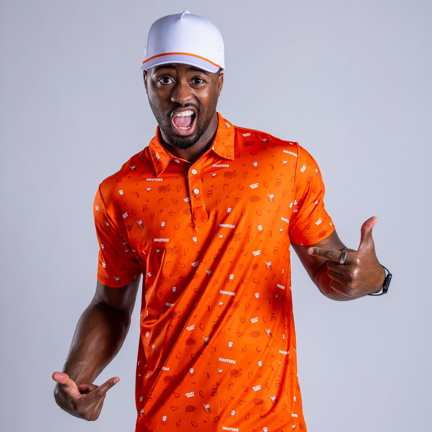 Wingin' It - Orange - Polo