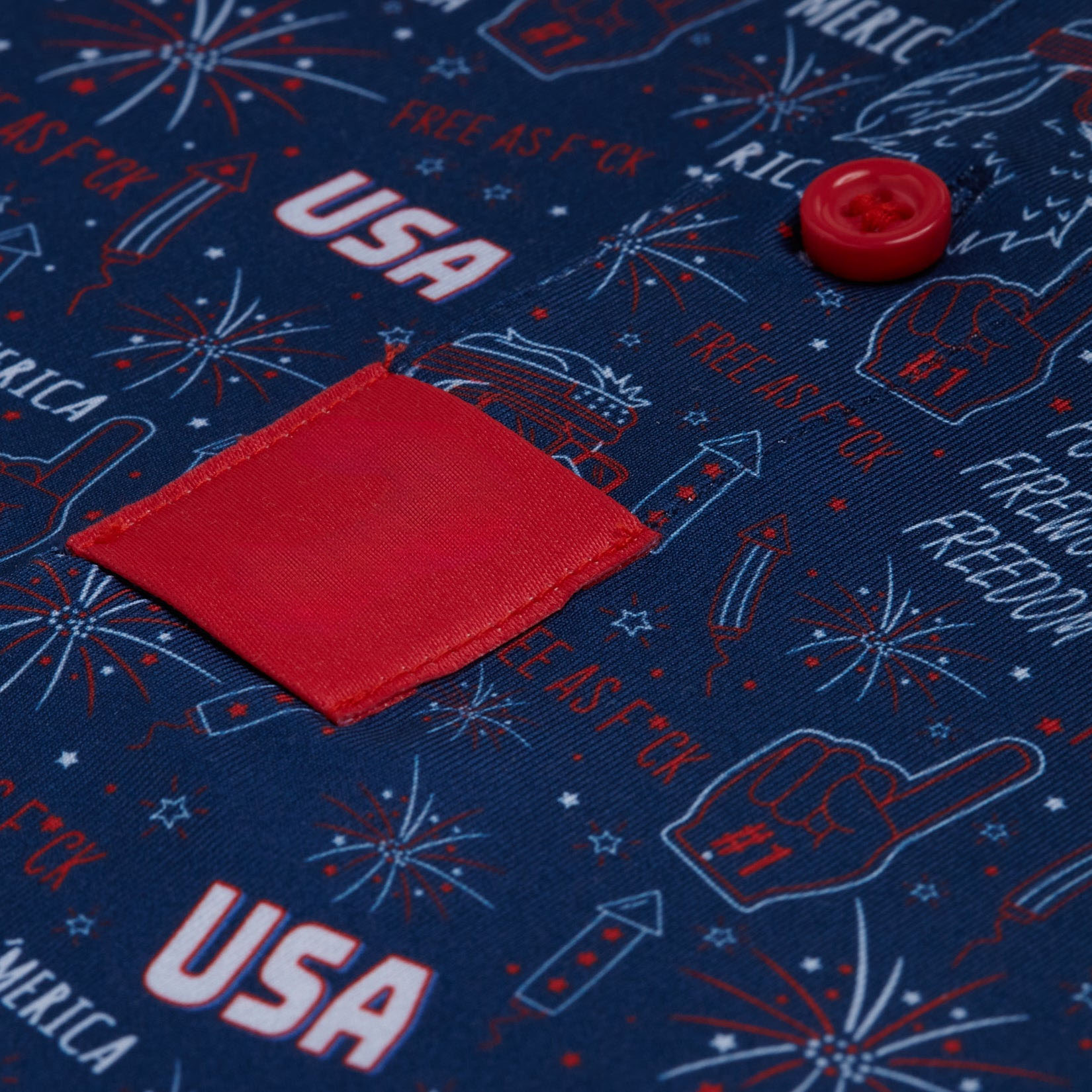 'Merica - Navy - Polo