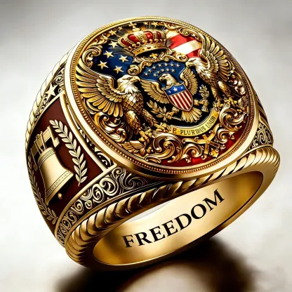 1776-2026 America Jubilee Ring
