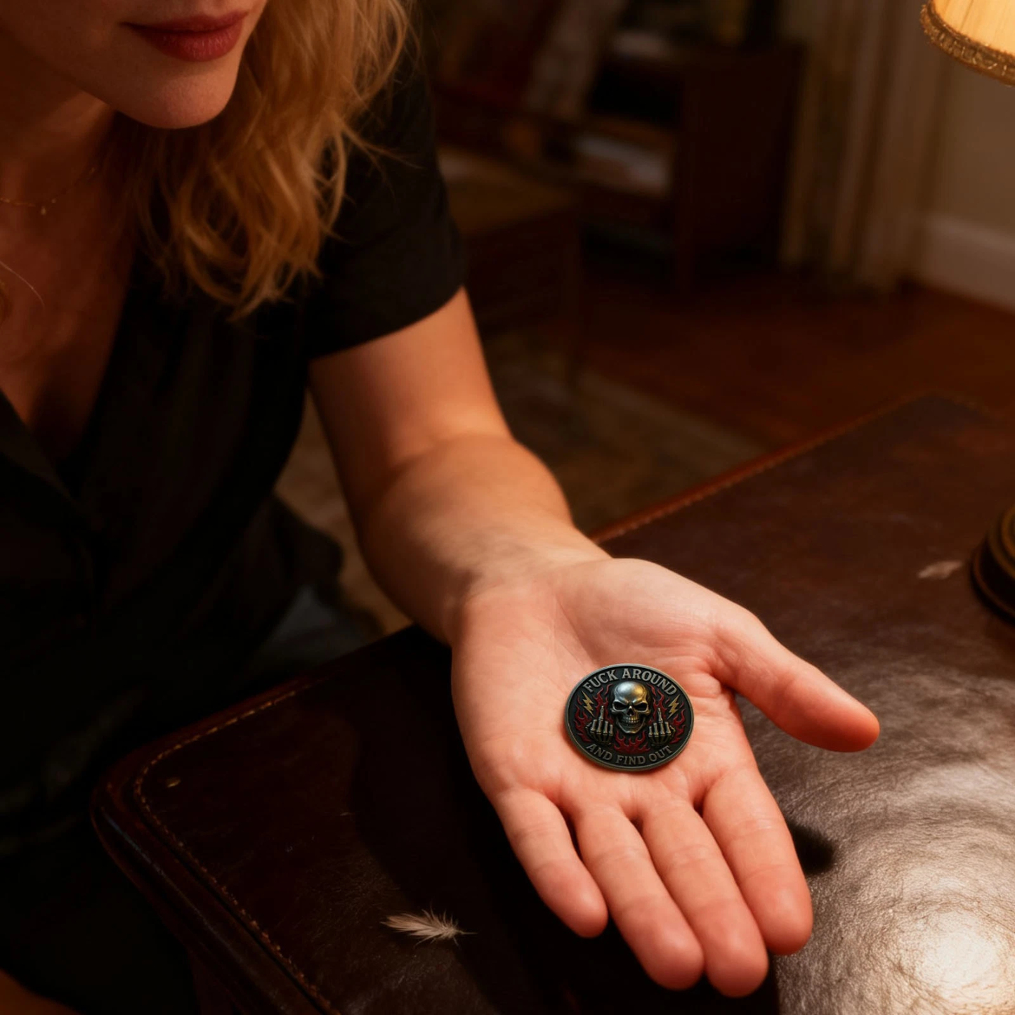 FAFO Challenge Coin:Stay Ready So You NeverHave't Get Ready F Around & Find OUT