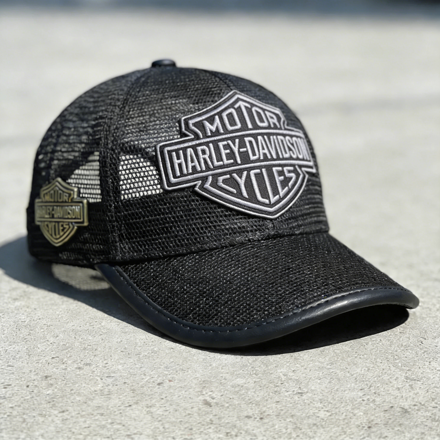 Biker Style Baseball Cap