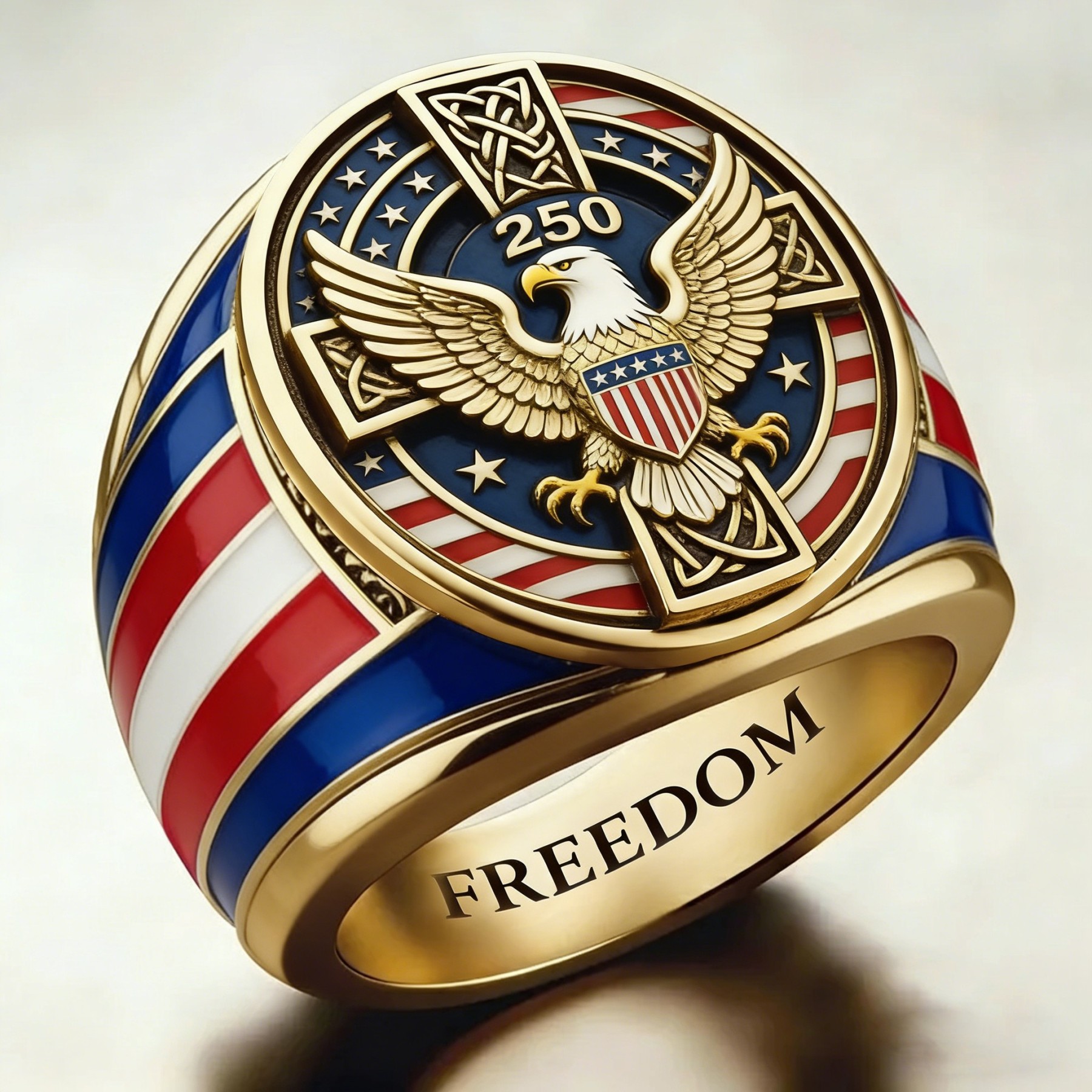 1776-2026 America Jubilee Ring
