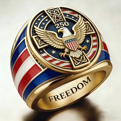 1776-2026 America Jubilee Ring