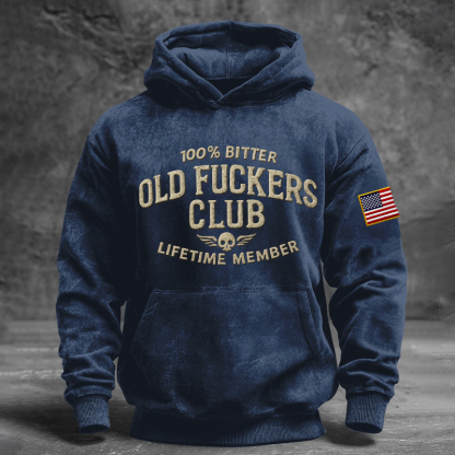 Vintage "Old Club" Lifetime Member Hoodie