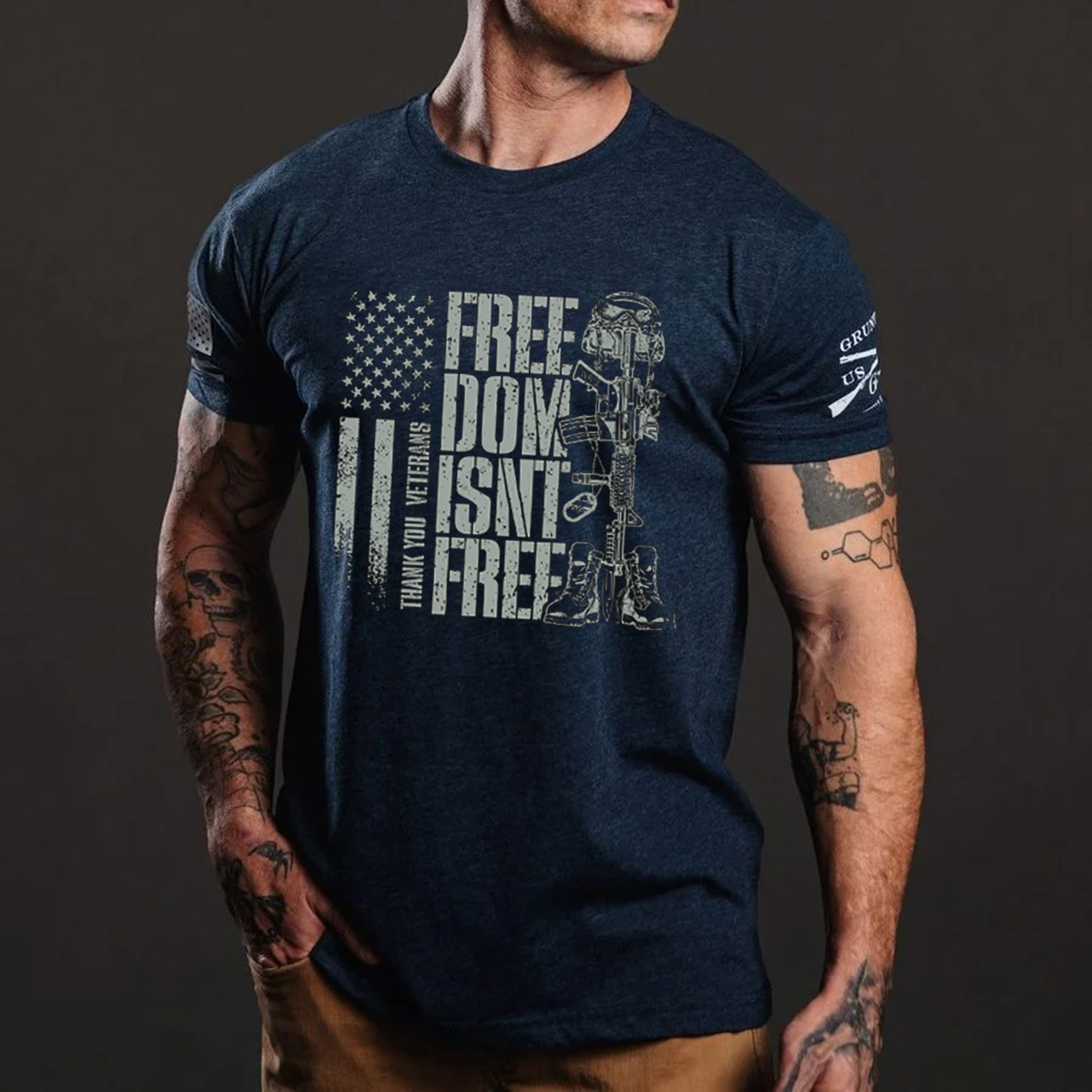 [LEGACY OF THE BRAVE] COTTON BLEND SHIRT