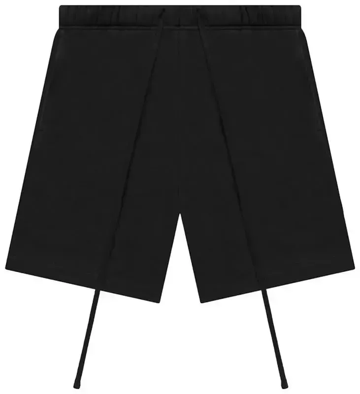 Sweatshort Dark Grey with logo - Casual Versatile Dark Grey Sweatshort for Everyday Wear Menswear Man Tropical Techwear Beige Plain tiktok shop