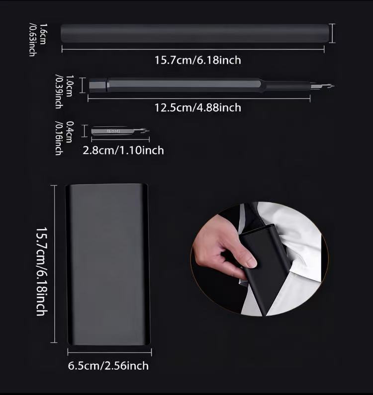 25 in 1 Magnetic Set, Precision Screwdriver Kit, Portable Screwdriver Set, Multifunctional Screwdriver for Phone, Computer, PS5, XboX, Phone Repair