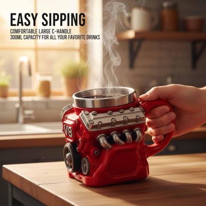 ⚡✨Ultimate V8 Engine Gift Mug & A Gearhead's Dream