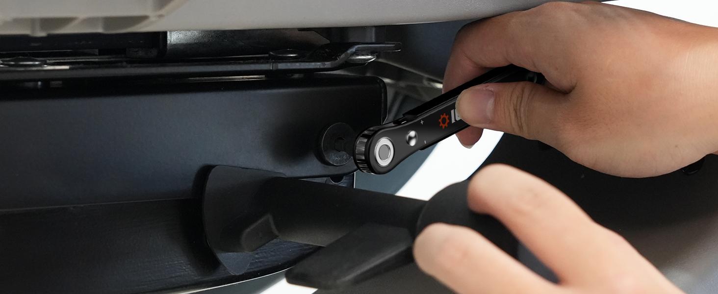 [1 Order=1 Free]Gifts for Men 22 in 1 Multifunction Screwdriver, 90 Degree Right Ratchet Screwdriver Set, Ratcheting Pocket Screwdriver Gifts for Men, Household Repair Tool Kit for Furniture, Father's Day& Birthday Gifts for Men Dad