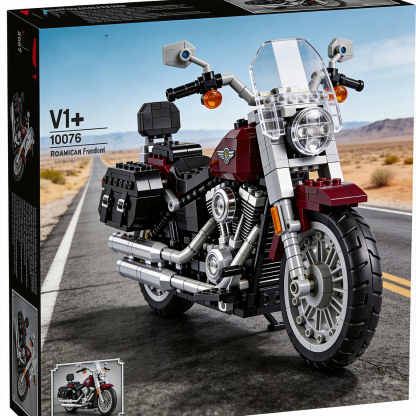   Harley-Davidson motorcycle building blocks