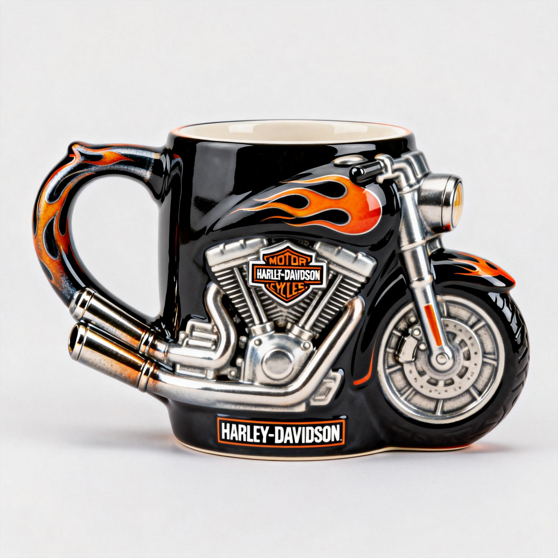 Official Style Harley-Davidson 3D Motorcycle Engine Coffee Mug