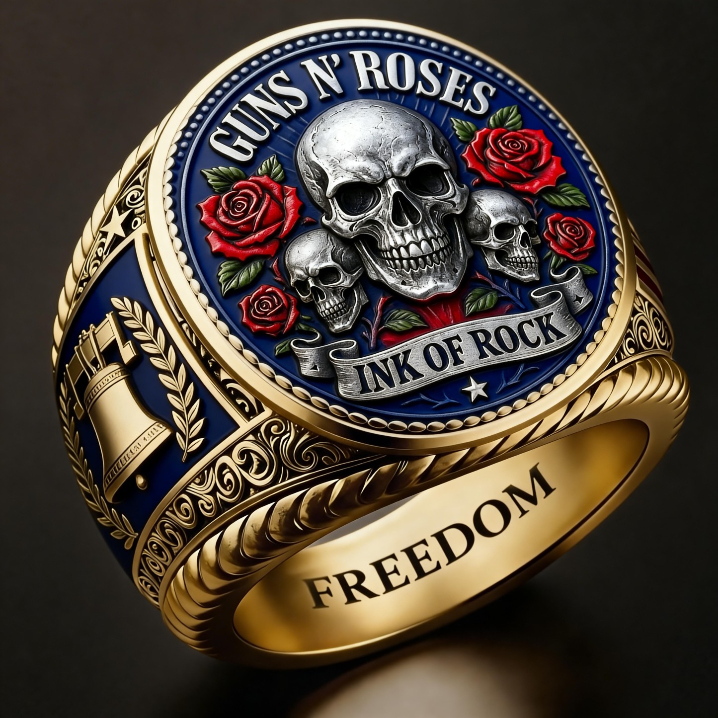 Rugged Biker Ring