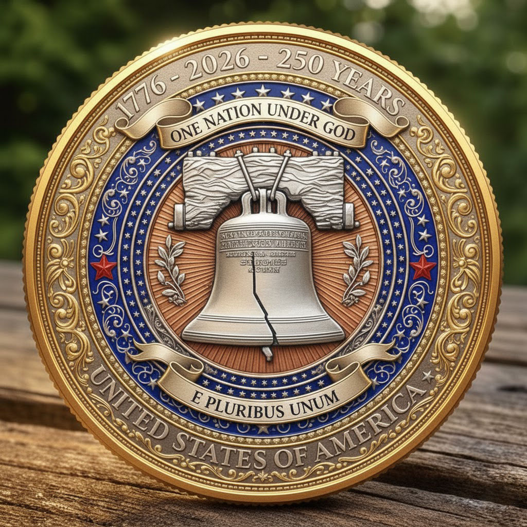  U.S 250th Anniversary Commemorative Coin
