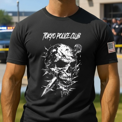 Tokyo Police Club Skull Dagger by Through the Eyes