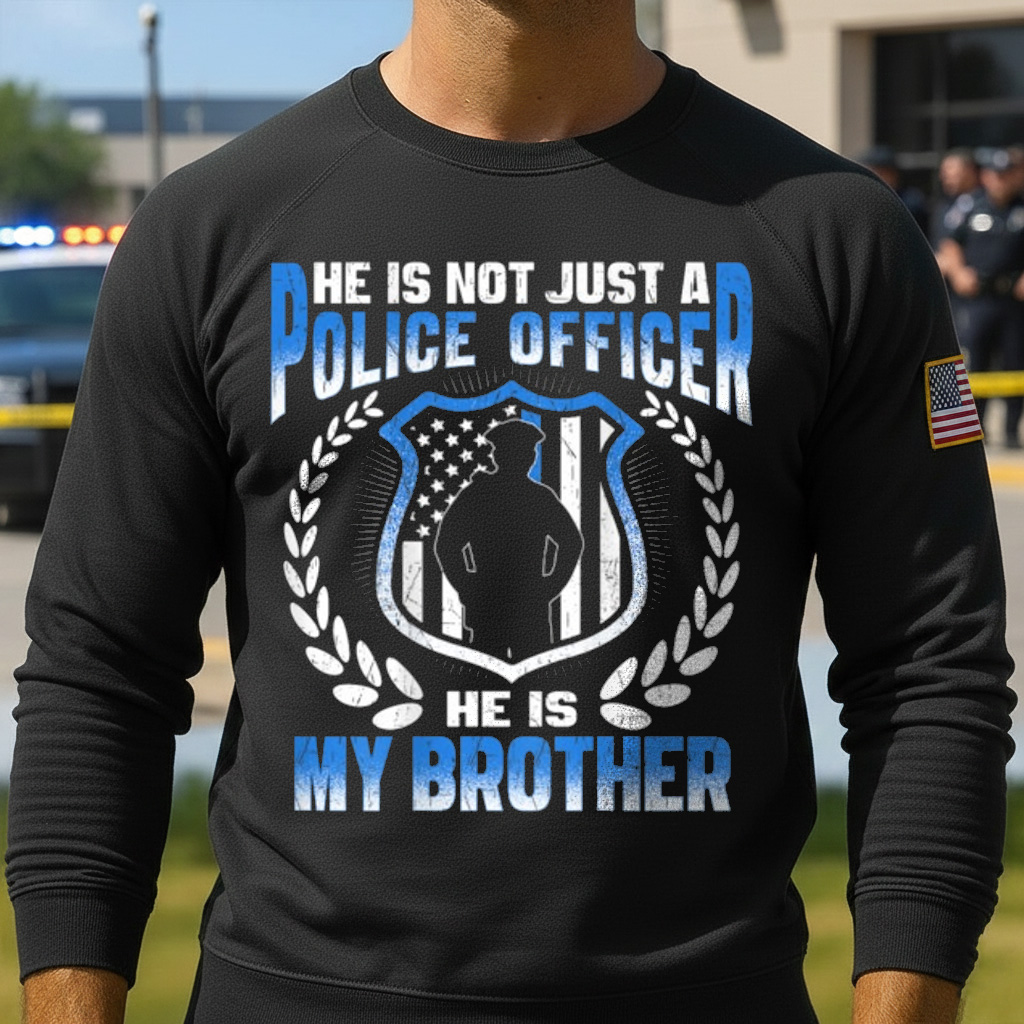 My Brother Is A Police Officer Proud Police Sister Brother