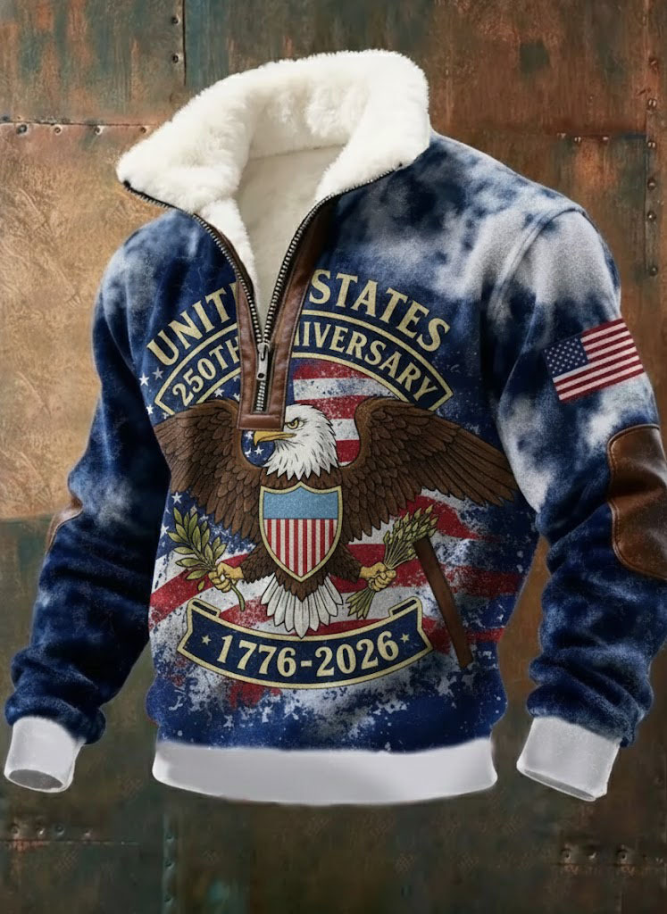 U.S. 250th Anniversary Sherpa Collar Shirt