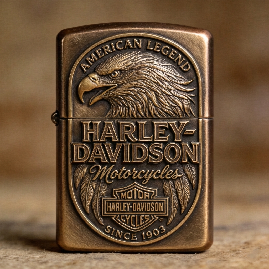 American Legend - Embossed Eagle Heritage Lighter