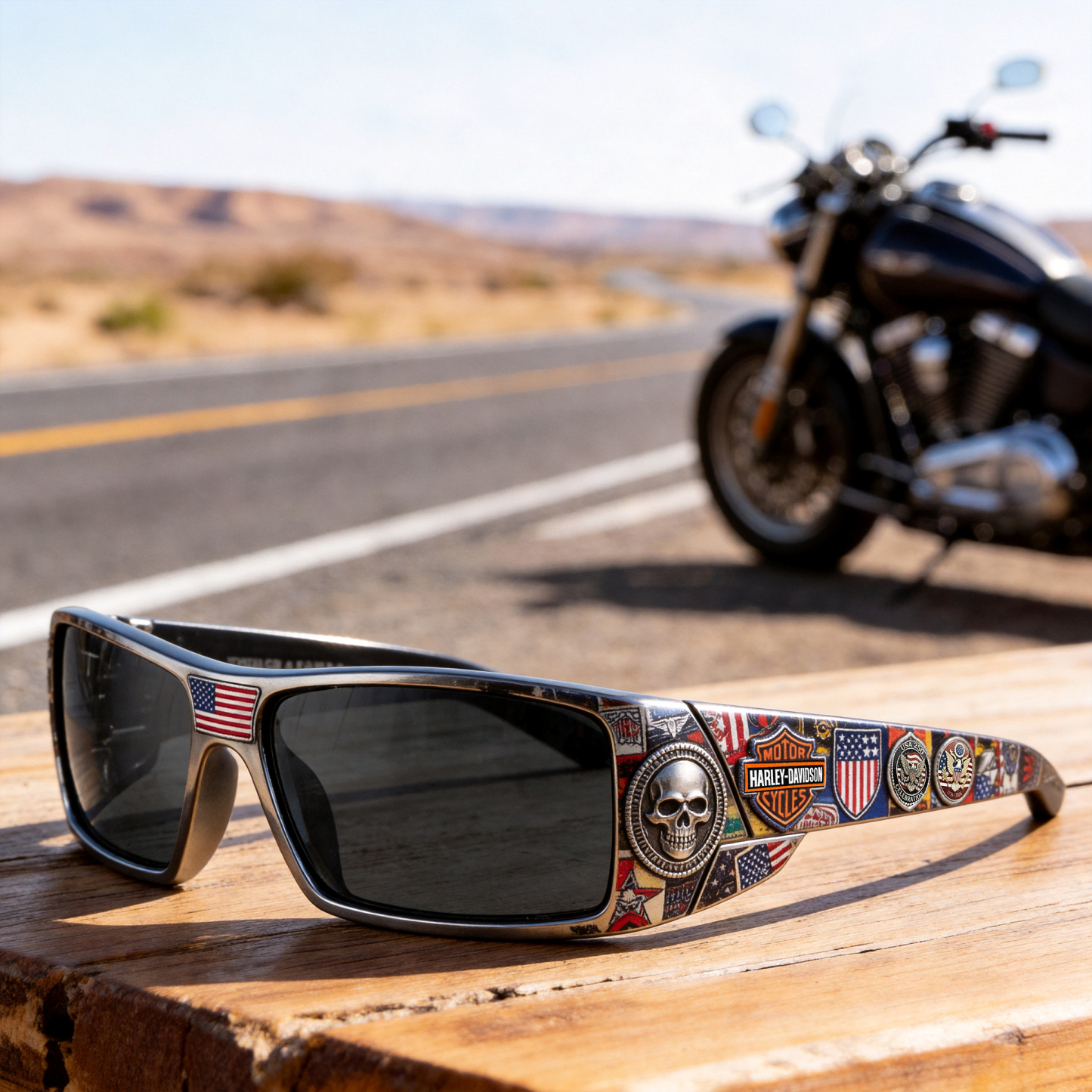 Design Harley-Inspired Rider Sunglasses