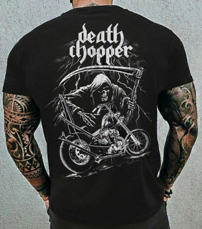 Vintage Death Rider Motorcycle T-Shirt