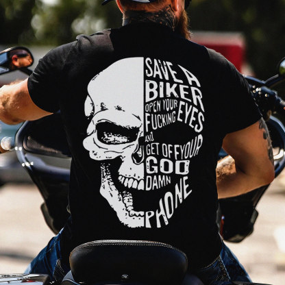 Vintage Death Rider Motorcycle T-Shirt