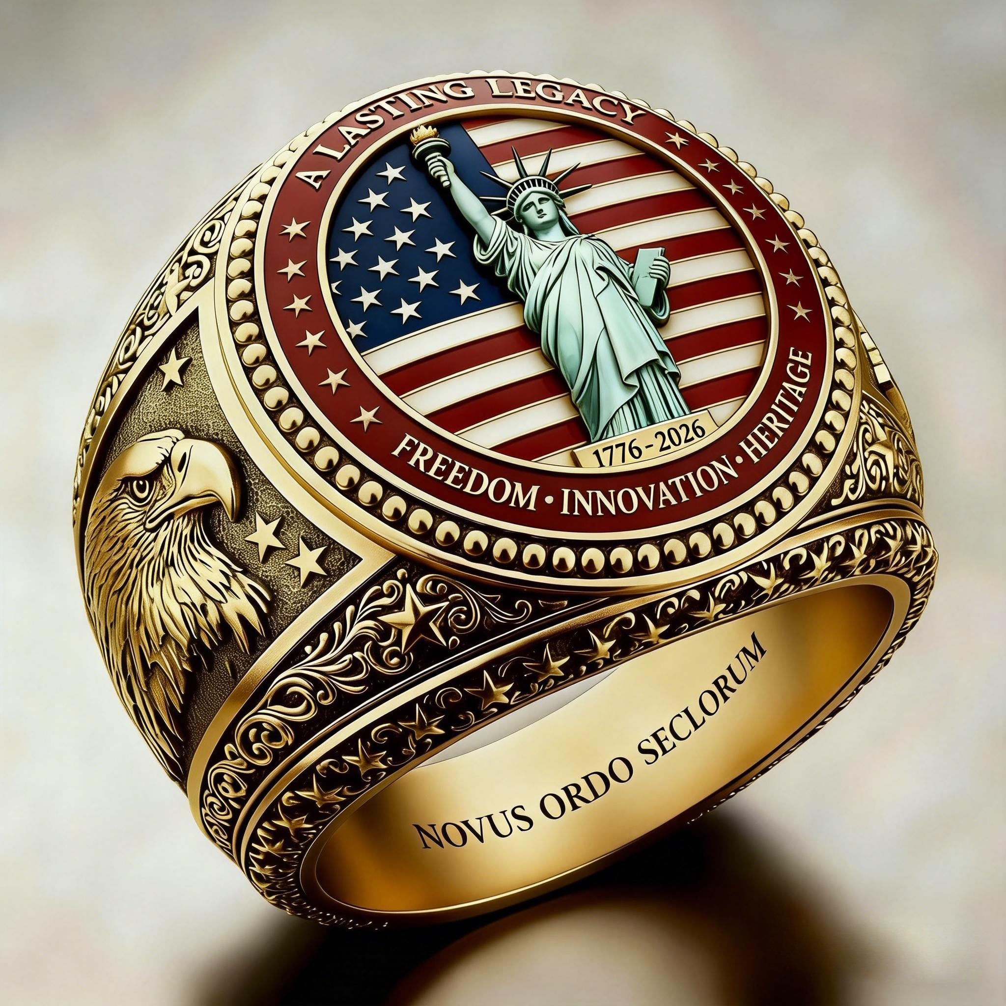 USA 250th Anniversary Ring 