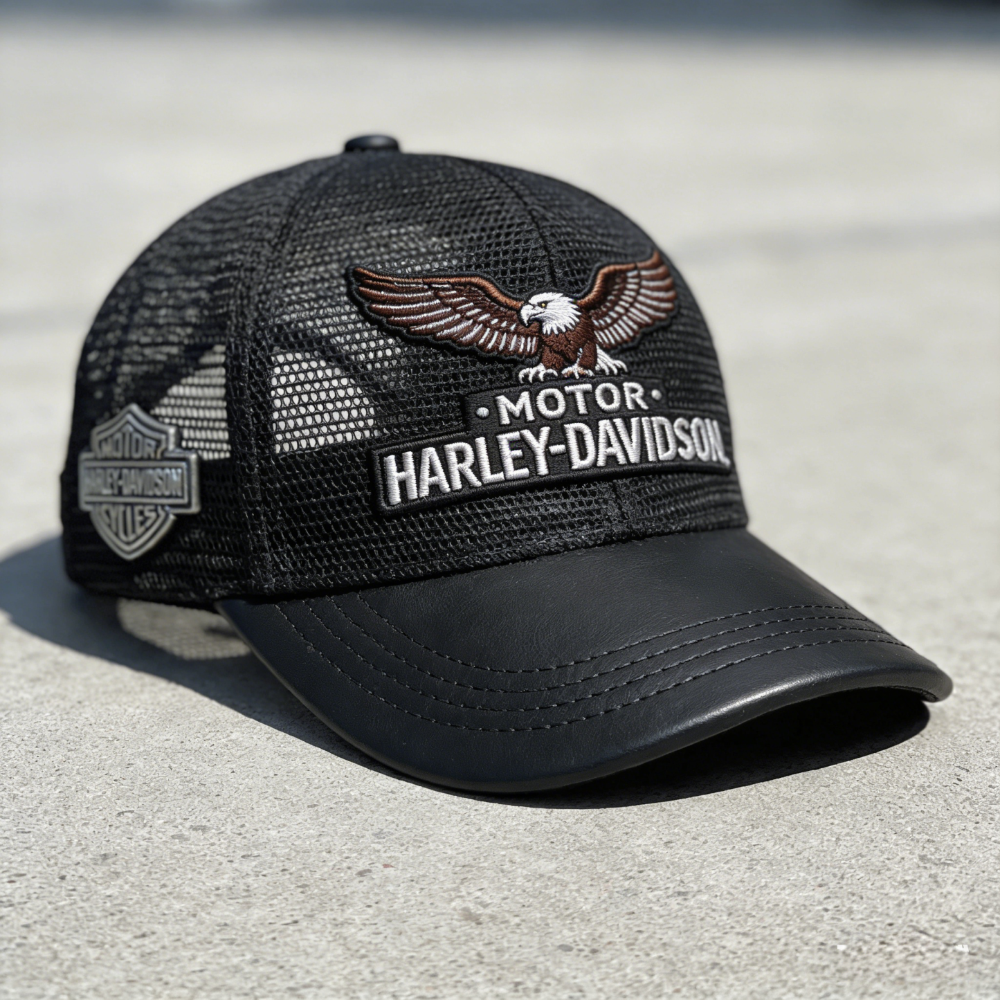 Biker Style Baseball Cap