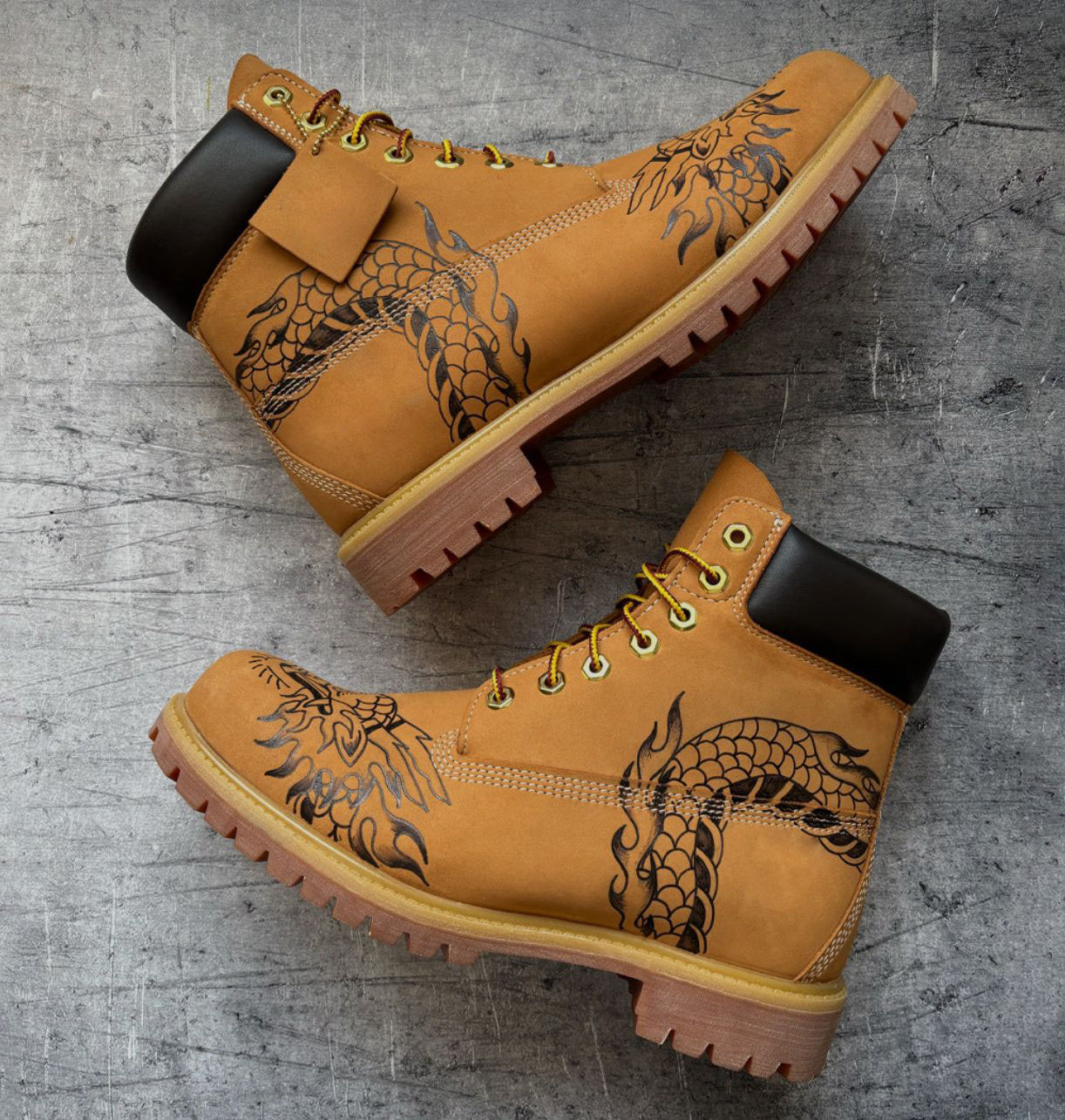 Vintage American Biker Boots