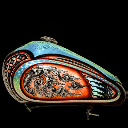 motorcycle gas tank decal 