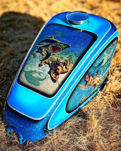 motorcycle gas tank decal 