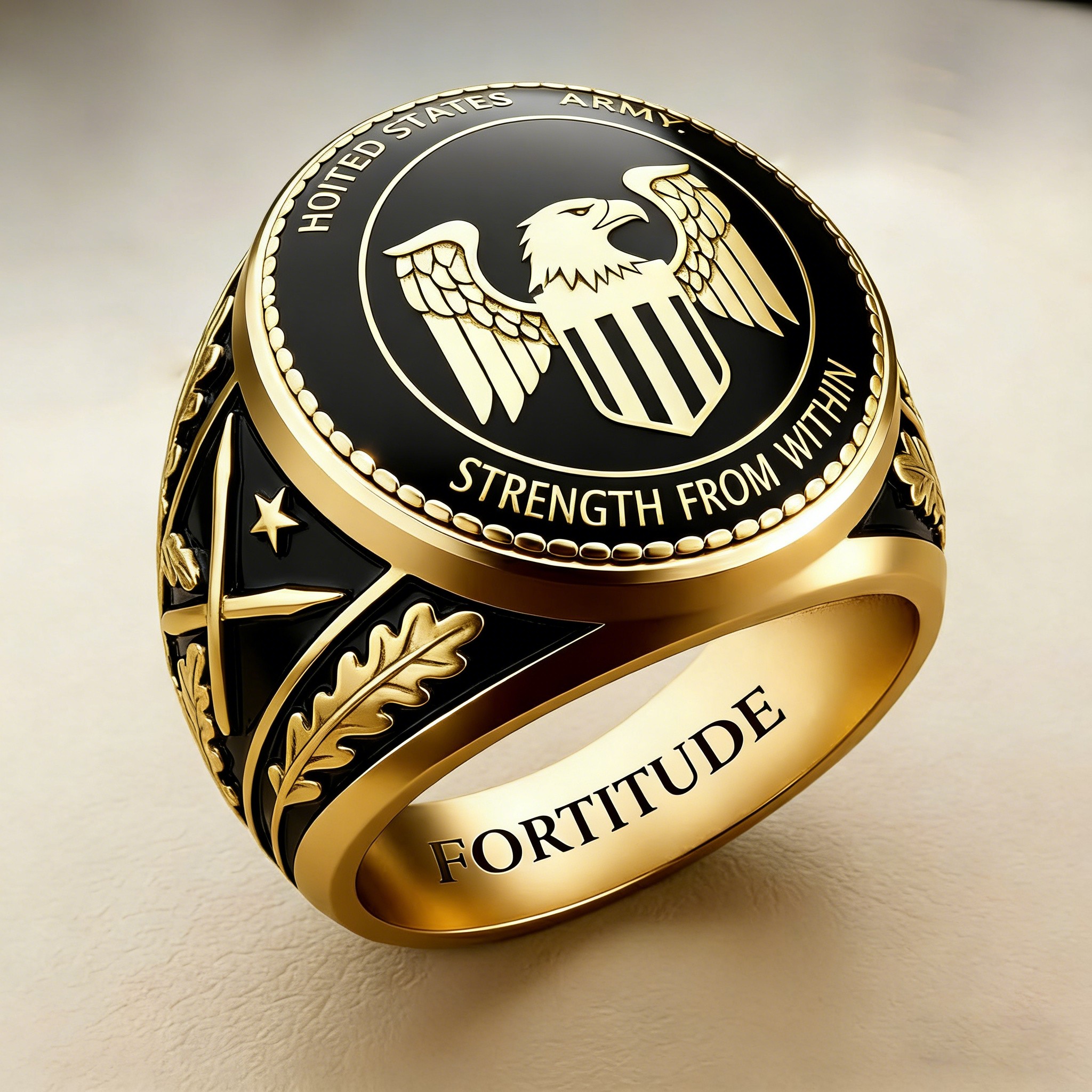 U.S. Army Ring: Forever Strong